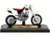 CARSDEMETAL.ES 2004 Honda XR400R blanc / rouge 1:18 Motor Max 429