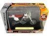 CARSDEMETAL.ES 2004 Honda XR400R blanc / rouge 1:18 Motor Max 429