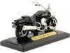 Cochesdemetal.es 2002 Yamaha Road Star Warrior Negra 1:18 Motor Max 437