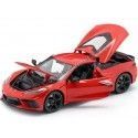 Cochesdemetal.es 2020 Chevrolet Corvette C8 Stingray Rojo 1:18 Food 31447