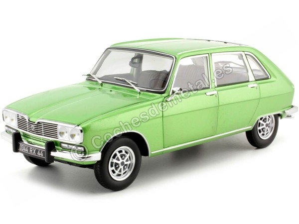 Cochesdemetal.es 1974 Renault 16 R16 TX Verde Metalizado 1:18 Norev 185360