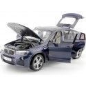 CARSDEMETAL.ES 2014 BMW X4 F26 XDrive 35D Metallic Blue 1:18 Modèles Paragon 97092