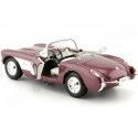 Cochesdemetal.es 1957 Chevrolet Corvette Granate 1:24 Lucky Diecast 24201