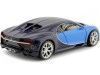 Cochesdemetal.es 2016 Bugatti Chiron Azul est court 1:24 Welly