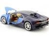 Cochesdemetal.es 2016 Bugatti Chiron Azul est court 1:24 Welly