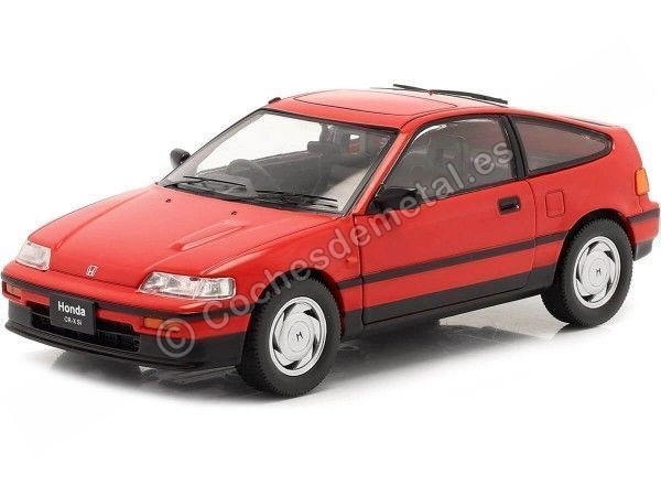 Cochesdemetal.es 1991 Honda CR-X Si Rojo 1:24 WhiteBox 124074