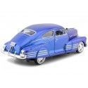 Cochesdemetal.es 1948 Chevrolet Aerosedan Fleetline Azul Metalizado 1:24 Motor Max 73266