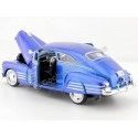 Cochesdemetal.es 1948 Chevrolet Aerosedan Fleetline Azul Metalizado 1:24 Motor Max 73266