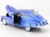 CARSDEMETAL.ES 1948 Chevrolet Aerosedan Fleetline Metalized Blue 1:24 Motor max 73266