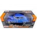 CARSDEMETAL.ES 1948 Chevrolet Aerosedan Fleetline Metalized Blue 1:24 Motor max 73266