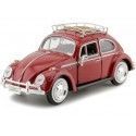 CARSDEMETAL.ES 1966 Volkswagen VW Beetle avec portage rouge