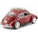 CARSDEMETAL.ES 1966 Volkswagen VW Beetle avec portage rouge