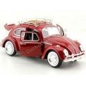 CARSDEMETAL.ES 1966 Volkswagen VW Beetle avec portage rouge