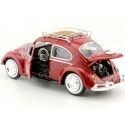 CARSDEMETAL.ES 1966 Volkswagen VW Beetle avec portage rouge