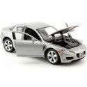 Cochesdemetal.es 2003 Mazda RX-8 Gris Metalizado 1:24 Motor Max 73323