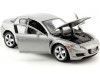 Cochesdemetal.es 2003 Mazda RX-8 Gris Metalizado 1:24 Motor Max 73323