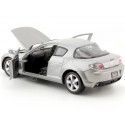 Cochesdemetal.es 2003 Mazda RX-8 Gris Metalizado 1:24 Motor Max 73323