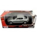 Cochesdemetal.es 2003 Mazda RX-8 Gris Metalizado 1:24 Motor Max 73323