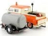 CARSDEMETAL.ES 1967 Volkswagen Type 2 (T1) "Set Road Service" Orange / Gray 1:24 MOTOR MAX 79674