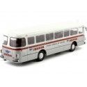 CARSDEMETAL.ES 1963 PEGASO BUS COMET 5161 Seida "Iberia Passengers" Gray / Beige 1:43 Editorial Salvat Peg006