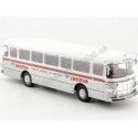 CARSDEMETAL.ES 1963 PEGASO BUS COMET 5161 Seida "Iberia Passengers" Gray / Beige 1:43 Editorial Salvat Peg006