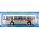 CARSDEMETAL.ES 1963 PEGASO BUS COMET 5161 Seida "Iberia Passengers" Gray / Beige 1:43 Editorial Salvat Peg006