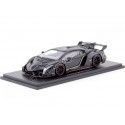 Cochesdemetal.es 2014 Lamborghini Veneno LP750-4 Negro / Rojo 1:43 Kyosho 05571BKR