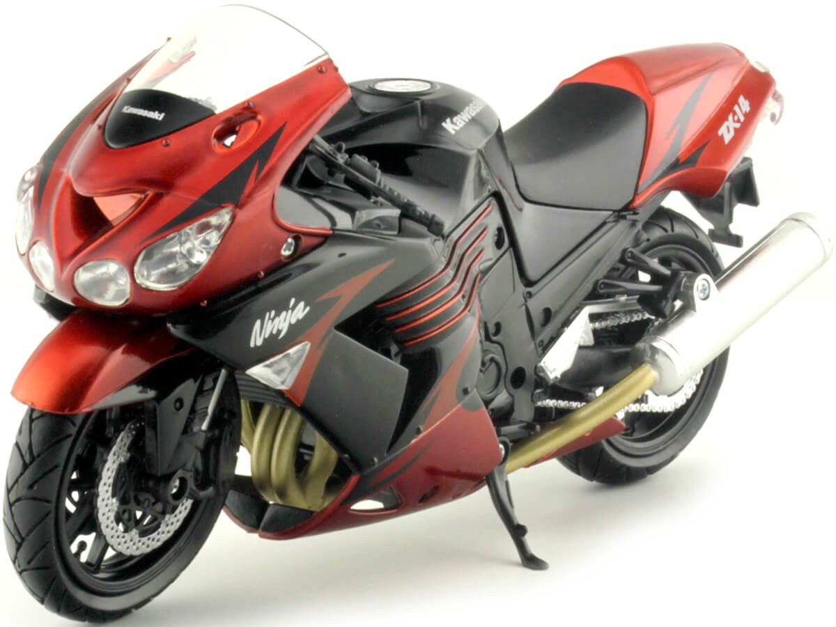 2009 Kawasaki ZX-14 Roja 1:12 NewRay 43273