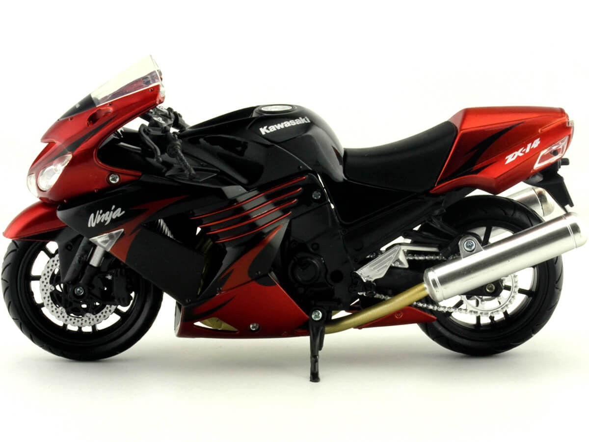 2009 Kawasaki ZX-14 Roja 1:12 NewRay 43273