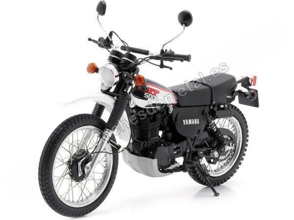 Carsdemetal.es 1986 Yamaha XT 500 Bleu foncé 1:12 MINICHAMPS 122163304