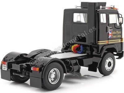 Cochesdemetal.es 1965 Camion Volvo F88 "John Player Team Lotus" Negro 1:18 Road Kings 180064 2