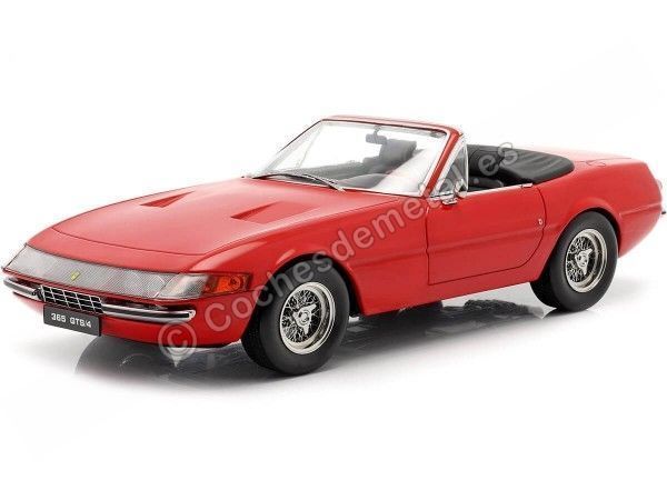 Cochesdemetal.es 1969 Ferrari 365 GTB/4 Daytona Convertible Serie 1 Rojo 1:18 KK-Scale KKDC180611