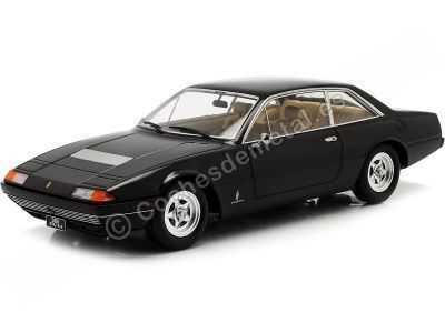 1972 Ferrari 365 GT4 2+2 Negro 1:18 KK-Scale 180166 Cochesdemetal.es