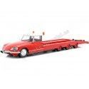 Cochesdemetal.es 1970 Citroen DS Tissier Autotransporter Rojo 1:18 CMR139