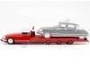 Cochesdemetal.es 1970 Citroen DS Tissier Autotransporter Rojo 1:18 CMR139