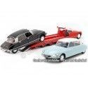 Cochesdemetal.es 1970 Citroen DS Tissier Autotransporter Rojo 1:18 CMR139