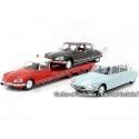 Cochesdemetal.es 1970 Citroen DS Tissier Autotransporter Rojo 1:18 CMR139