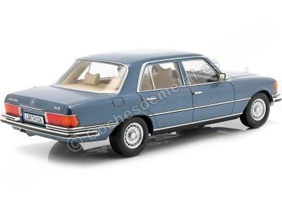 1975 Mercedes-Benz Clase S 450 SEL 6.9 (W116) Azul Metalizado 1:18 iScale 18084 Cochesdemetal.es 2