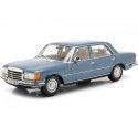 CARSDEMETAL.ES 1975 Mercedes-Benz Class S 450 Sel 6.9 (W116) Bleu métallique 1:18 Iscale 18084