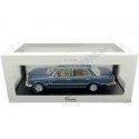 CARSDEMETAL.ES 1975 Mercedes-Benz Class S 450 Sel 6.9 (W116) Bleu métallique 1:18 Iscale 18084