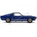 Cochesdemetal.es 1967 Ford Shelby Mustang GT500 Azul/Blanco 1:18 Solo S1802903