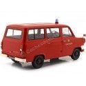 Cochesdemetal.es 1965 Ford Transit Bus Cuerpo de Bomberos Rojo 1:18 KK-Scale KKDC180467