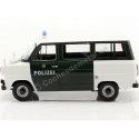 Cochesdemetal.es 1965 Ford Transit Bus Policia Hamburgo 1:18 KK-Scale KKDC180466