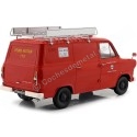 Cochesdemetal.es 1965 Ford Transit Furgoneta "Bomberos de Westfalia" Rojo 1:18 KK-Scale KKDC180495