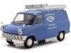 Cochesdemetal.es 1970 Ford Transit Furgoneta "Servicio al Cliente Ford" Azul 1:18 KK-Scale KKDC180494