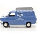 CARSDEMETAL.ES 1970 Ford Transit Van "Ford Customer Service" Blue 1:18 KK-échelle KKDC180494