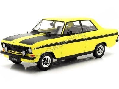 Cochesdemetal.es 1973 Opel Kadett B Sport Amarillo/Negro 1:18 KK-Scale KKDC180641