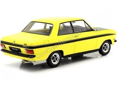 Cochesdemetal.es 1973 Opel Kadett B Sport Amarillo/Negro 1:18 KK-Scale KKDC180641 2