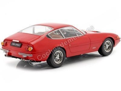 Cochesdemetal.es 1969 Ferrari 365 GTB/4 Daytona Coupe Serie 1 Rojo 1:18 KK-Scale KKDC180581 2