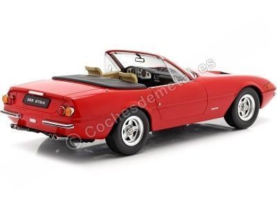 Cochesdemetal.es 1971 Ferrari 365 GTB/4 Daytona Convertible Serie 2 Rojo 1:18 KK-Scale KKDC180621 2